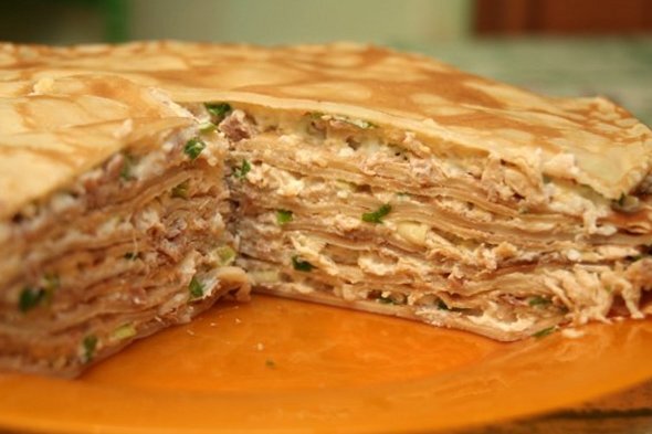 Блинный пирог