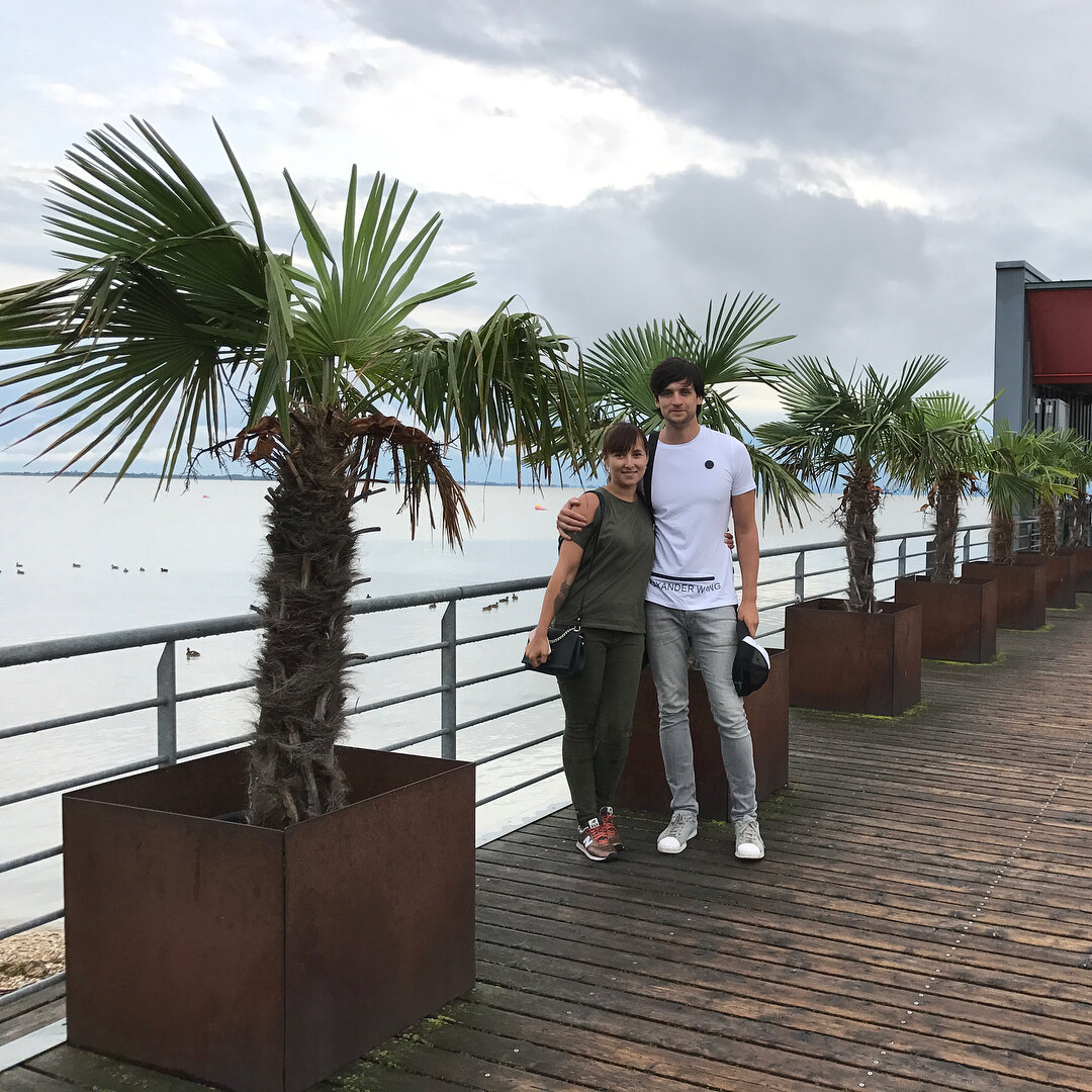 Дмитрий Колдун с супругой