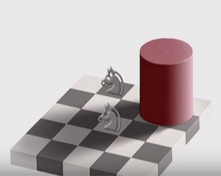 Оптическая иллюзия адельсона. Иллюзия тени адельсона. Оптическая иллюзия адельсона. Иллюзия шахматной доски эдварда адельсона. Оптические иллюзии в реальной жизни.