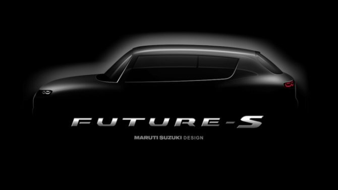 Первый официальный тизер концептуального кроссовера Maruti Suzuki Future-S Concept