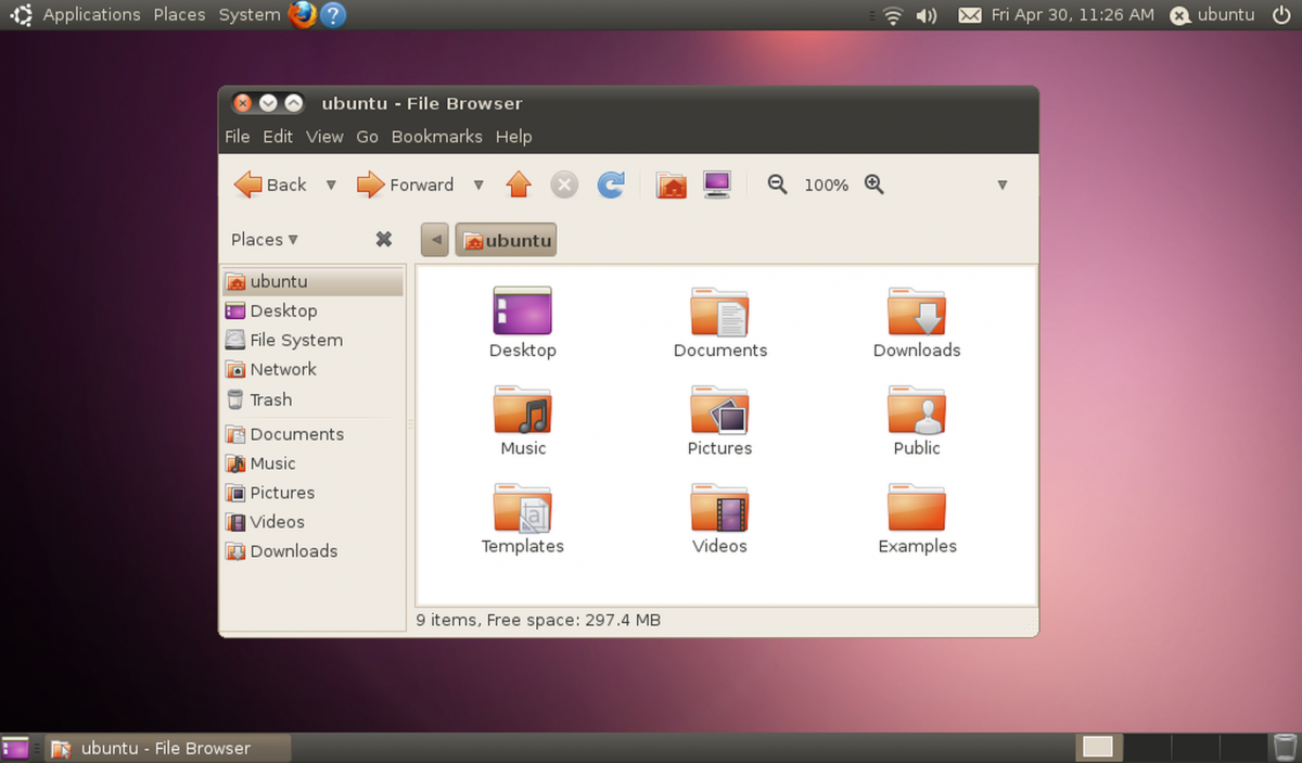Убунту 10.10. Ubuntu 10.04.4. Ubuntu Интерфейс. Ubuntu 10 desktop.
