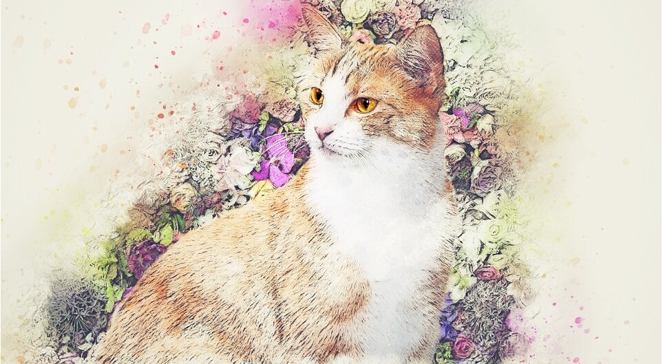 За что мы любим кошек? Они обаятельны, грациозны, милы и в то же время независимы. Вы никогда не заставите кошку делать то, что ей не нравится, или находиться там, где ей недостаточно комфортно. Часто владельцам этих своенравных животных приходится идти на немыслимые хитрости, чтобы уговорить своих питомцев сидеть на месте, смотреть в объектив фотоаппарата или камеры и позировать хотя бы несколько секунд. Тем не менее, всем известно, что кошки – прекрасные модели, которые всегда получаются отлично не только на снимках, но и, как оказалось, на полотнах художников. Рассказываем о пяти картинах, посвященных нашим любимым маленьким хищникам.

Источник иллюстрации: www.pixabay.com
