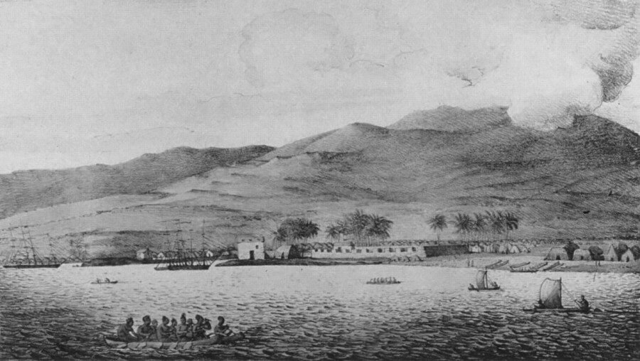 Форт Елизаветы (рисунок 1816 года)