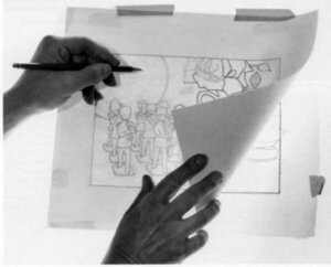 калька для плоттеров (струйных и перьевых).