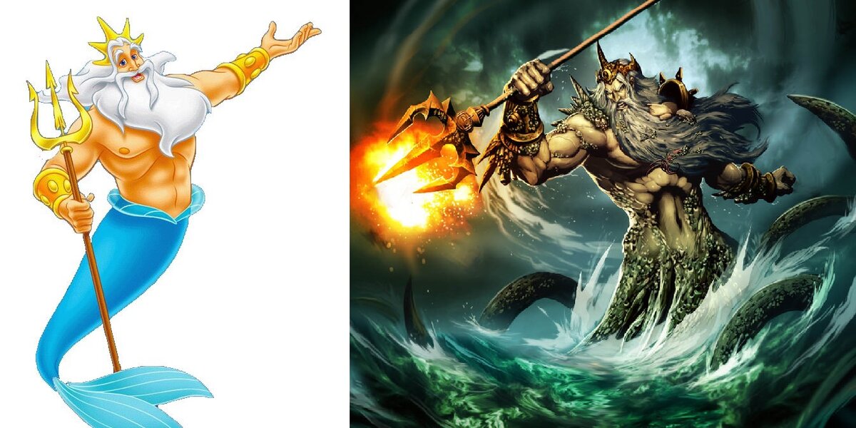 Тритон                                                                                                 Посейдон