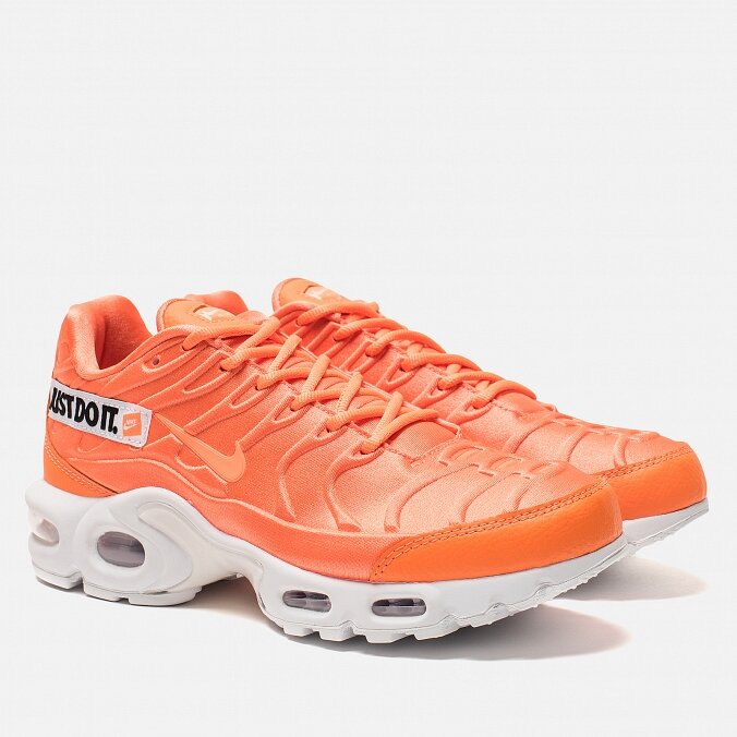 Air max plus just do it white best sale