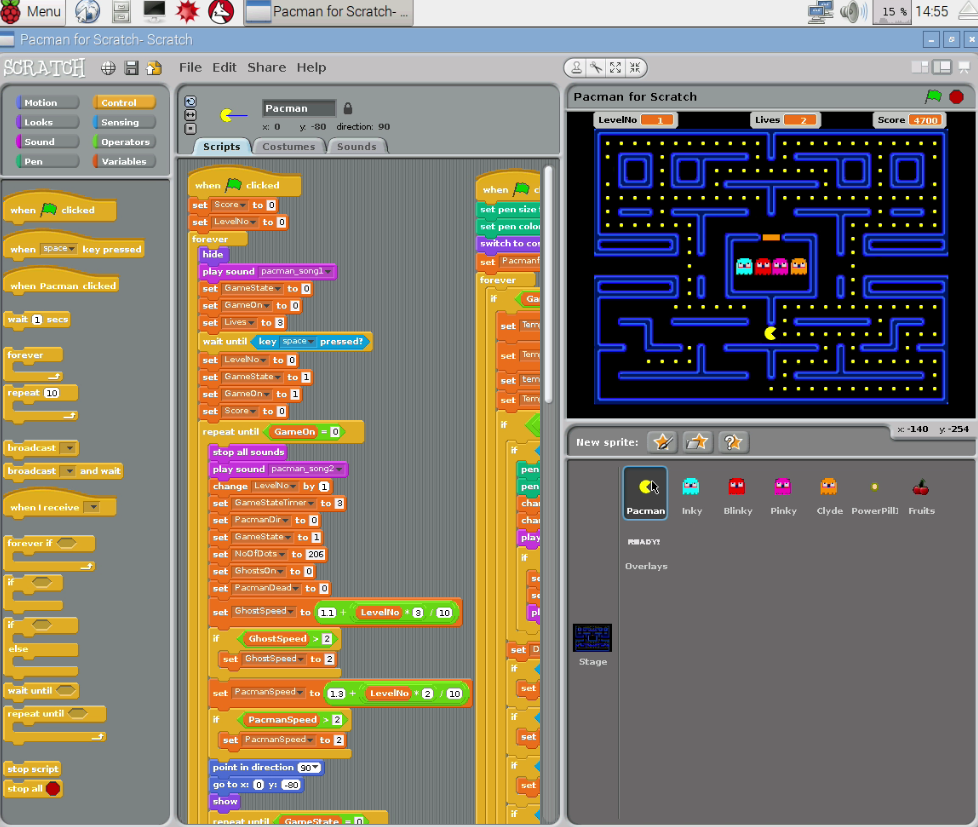                                                                                              PacMan