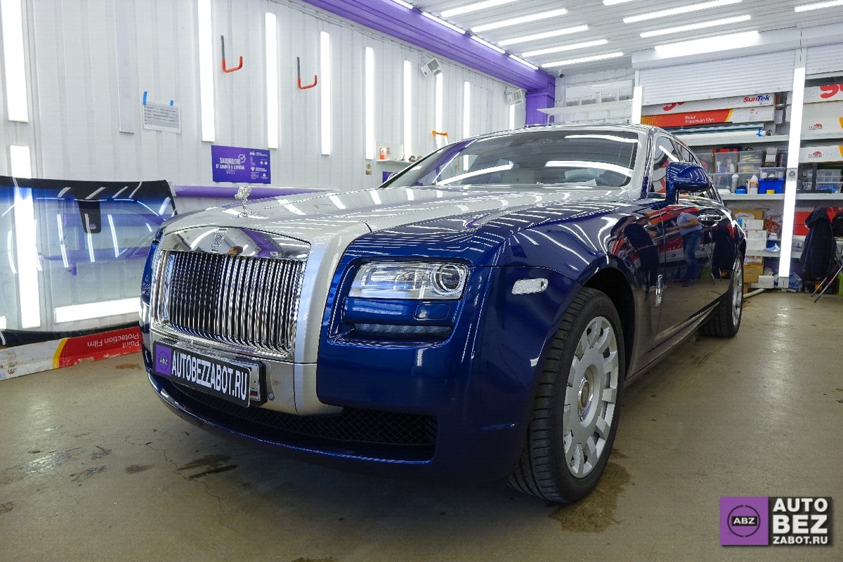 Rolls-Royce Ghost 2017 года. Нам доверяют — мы защищаем. | ABZ Детейлинг |  Дзен