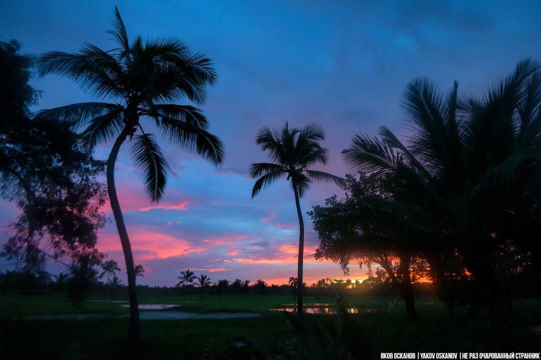 Закаты в Доминикане настраивают на романтический лад