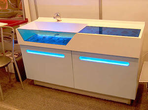 Привычным и при этом самым популярным материалом для изготовления умывальников в ванную комнату считается фаянс или фарфор. При этом второй материал намного дороже, хотя и практичней. Фаянс, в свою очередь, легко царапается, и на его поверхности могут появляться сколы в процессе эксплуатации.