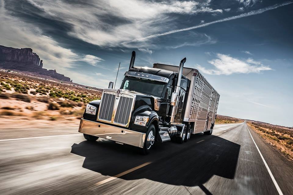 Дальнобойщика Kenworth w900