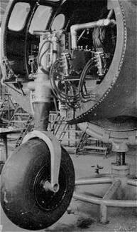 Передняя стойка Me.264