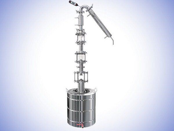 Самогонный аппарат «Добрый жар» ДЖ3-DF3 с тремя тарельчатыми диоптриями