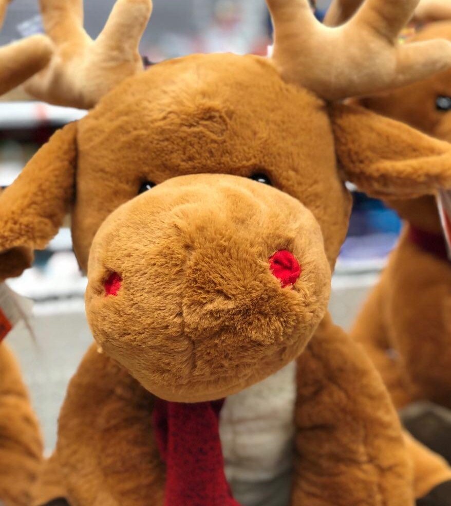 Мягкая игрушка из Оби. Гаджето-зависимый олень.