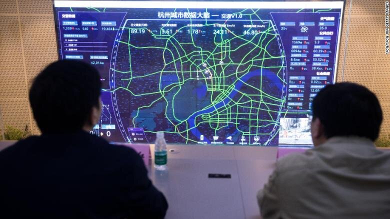 Благодаря проекту компании Alibaba AI  "City Brain" в Ханчжоу улучшилось движение транспорта.