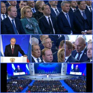 Владимир Путин обратился к гражданам страны с традиционным Посланием 20 февраля 2019 года, в полдень. Его вступление длилось 1 час 27 минут. В прошлом году послание было оглашено 1 марта, за 2 недели до выборов главы государства в нашей стране. Тогда он говорил о том, что ближайшие годы станут решающими для страны вне зависимости от того, кто будет президентом России.