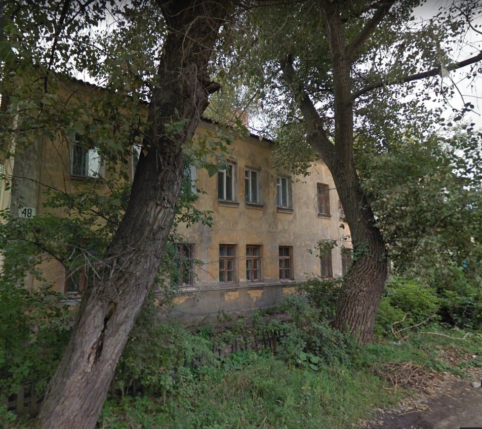 Аварийный дом на ул. Пирогова, Воронеж. Фото: архив Ильи Толстого