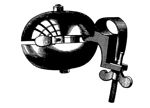 Двойной колокольчик для приделывания к рулю