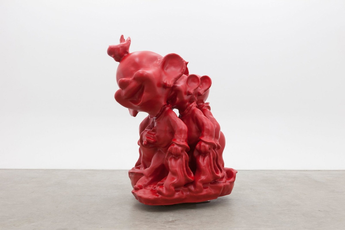 Пол Маккарти, «Белоснежка, Допи, Черный Красный Белый, Красный», 2011–2015.