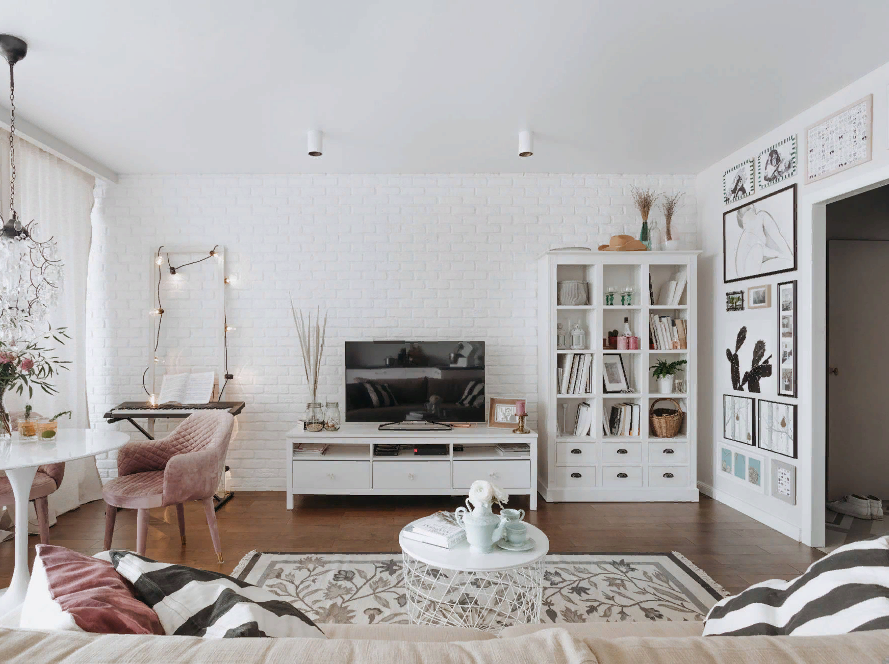 Квартира дизайнера Ольги Сирук/Houzz.ru