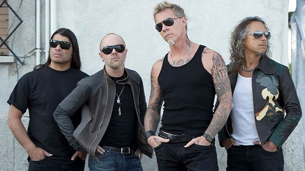 Metallica с Робом Трухильо, который присоединился уже после записи альбома St.Anger. Источник: https://sxmfeed.files.wordpress.com/2016/04/metallica_630.jpg?w=630