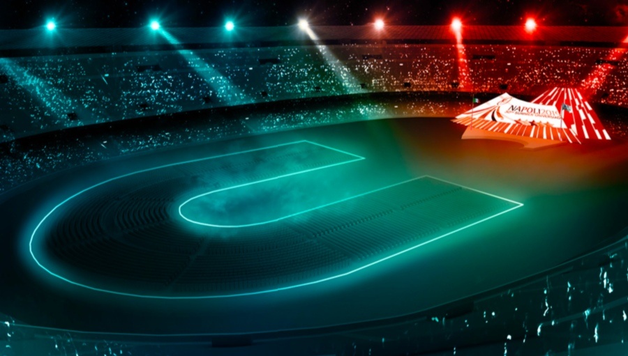 Открытие Летней Универсиады в Неаполе