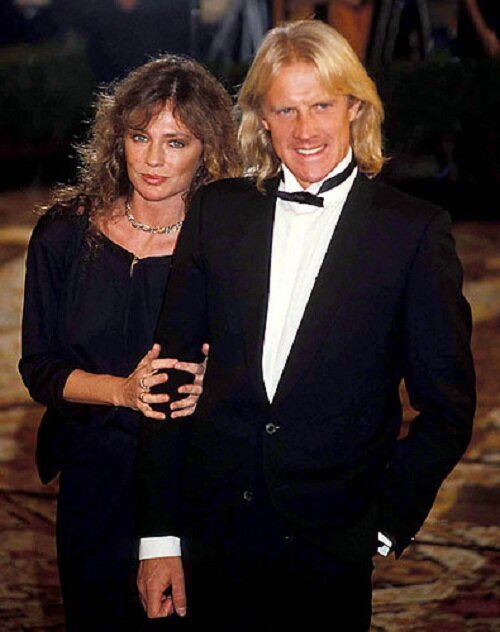 Жаклин Биссет и Александр Годунов