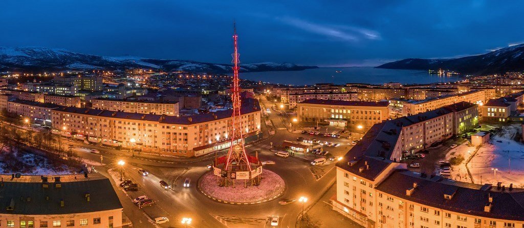 Центр города Телевышка.