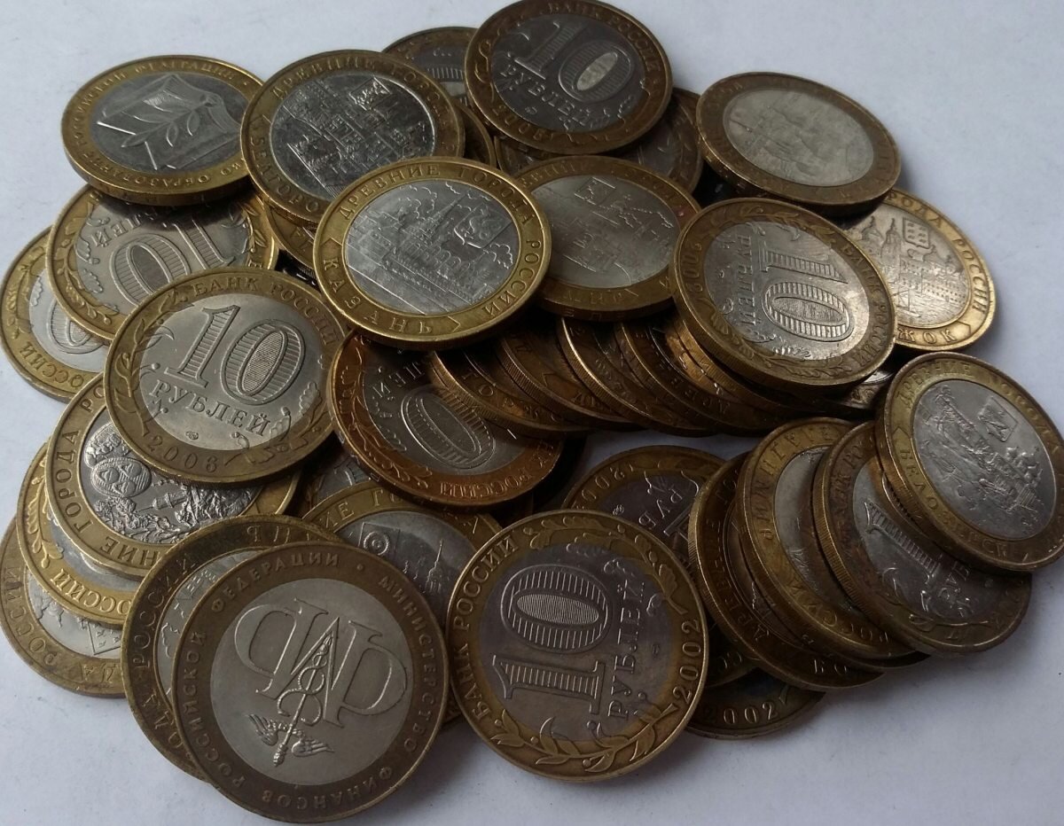 Обмен монетами россии