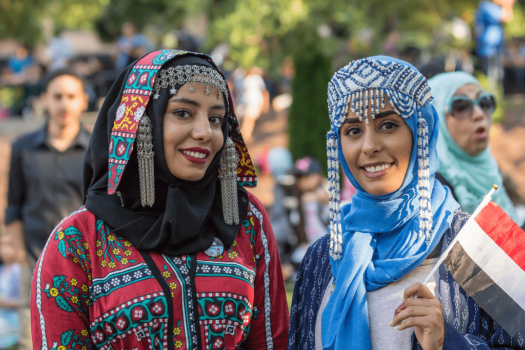 Девушки в Йемене