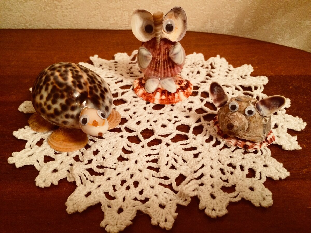 Черепашка, сова, мышонок