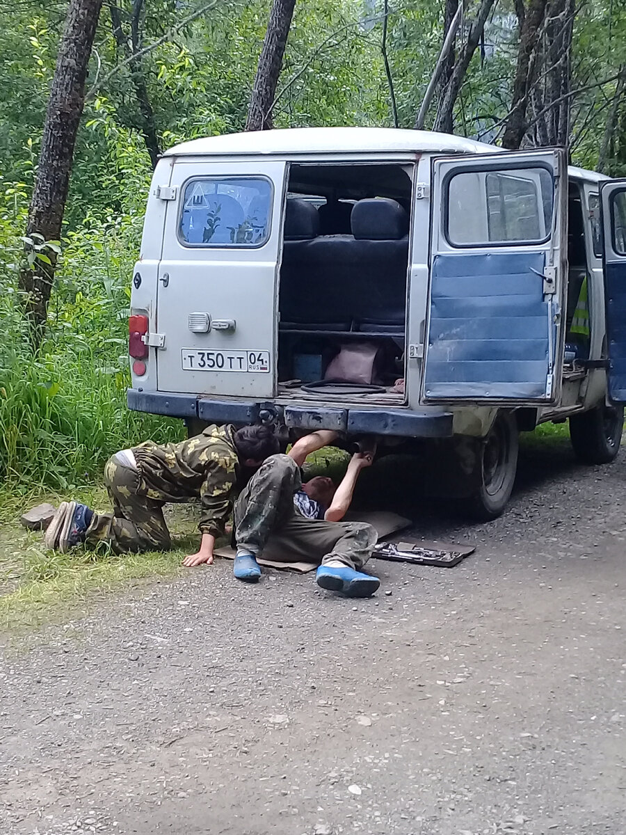 В дороге отвалился глушитель