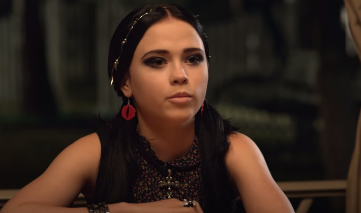 Анна Кошмал в кино. Кадр из сериала "Сваты 5"