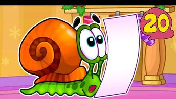 Супер Улитка Боб №20. Зимняя история. Часть 1. Мультик Игра Snail Bob 2 на канале Хвостик ТВ