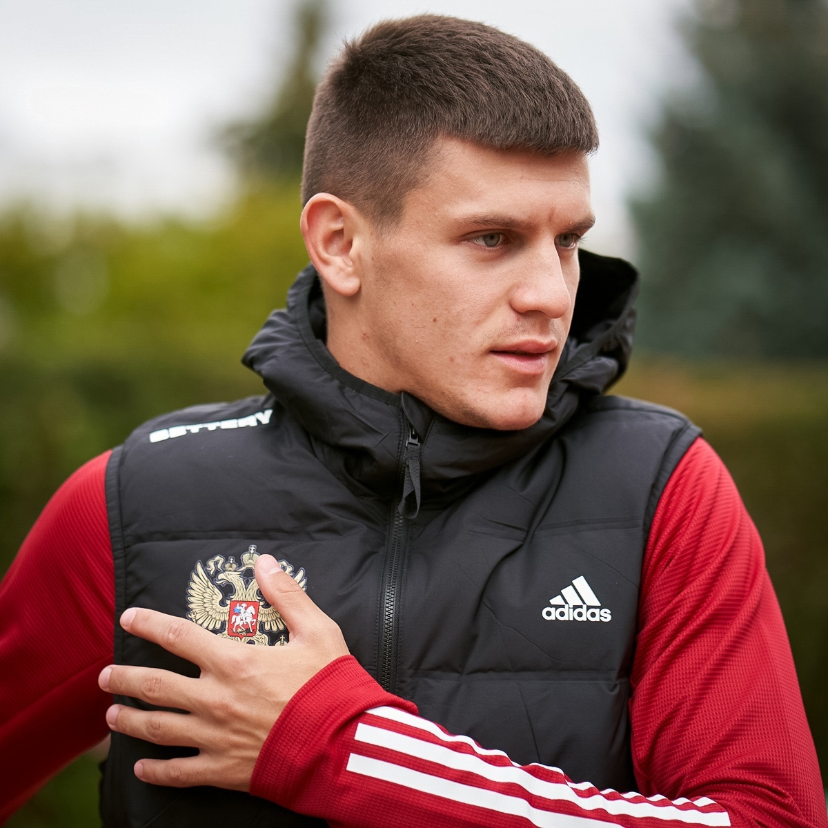 Полузащитник молодежной сборной России Даниил Хлусевич. Фото из интернета.