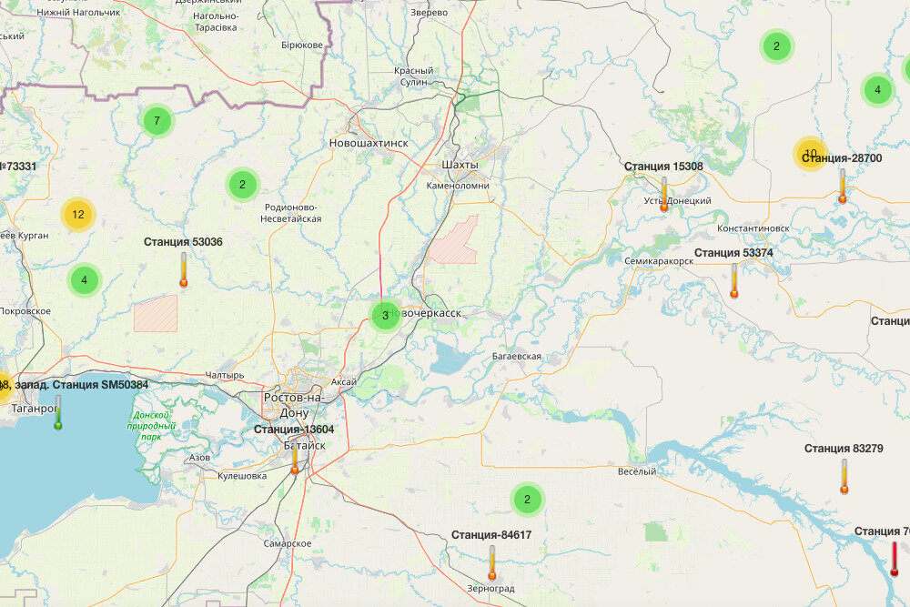 Прогноз погоды в батайске на 3