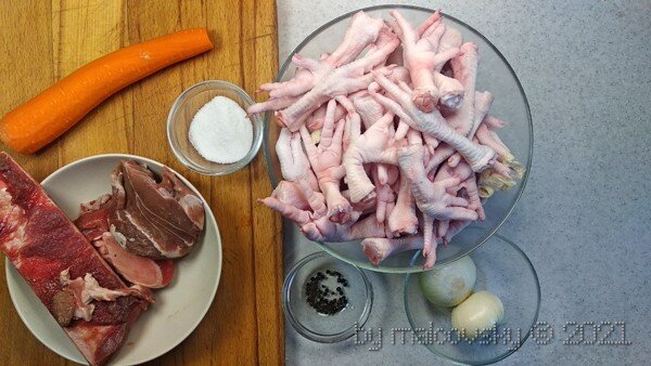 Ингредиенты для приготовления