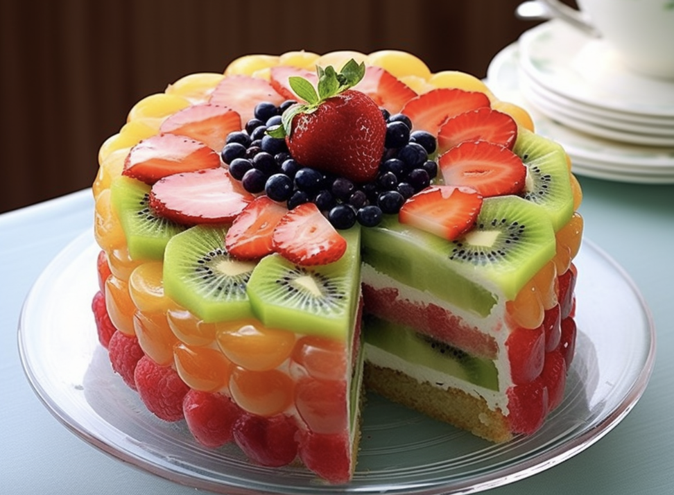 Торт «Фруктовая нежность»