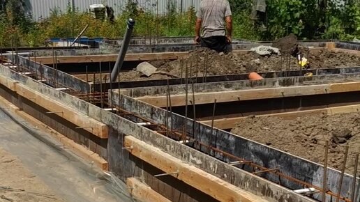 Усть-Лабинске готовый дом фундамент