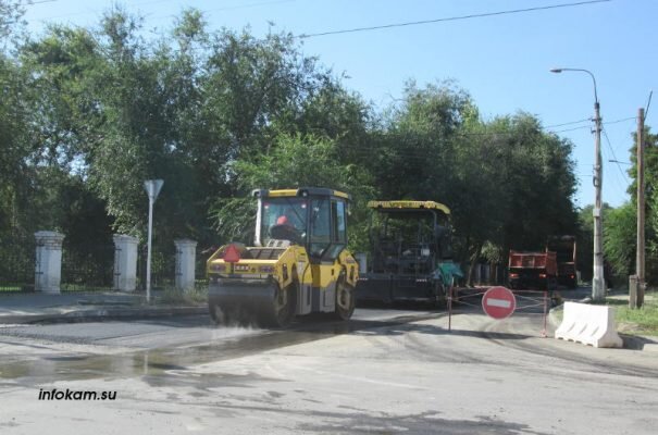    Ремонт улицы Калинина (2021 год)