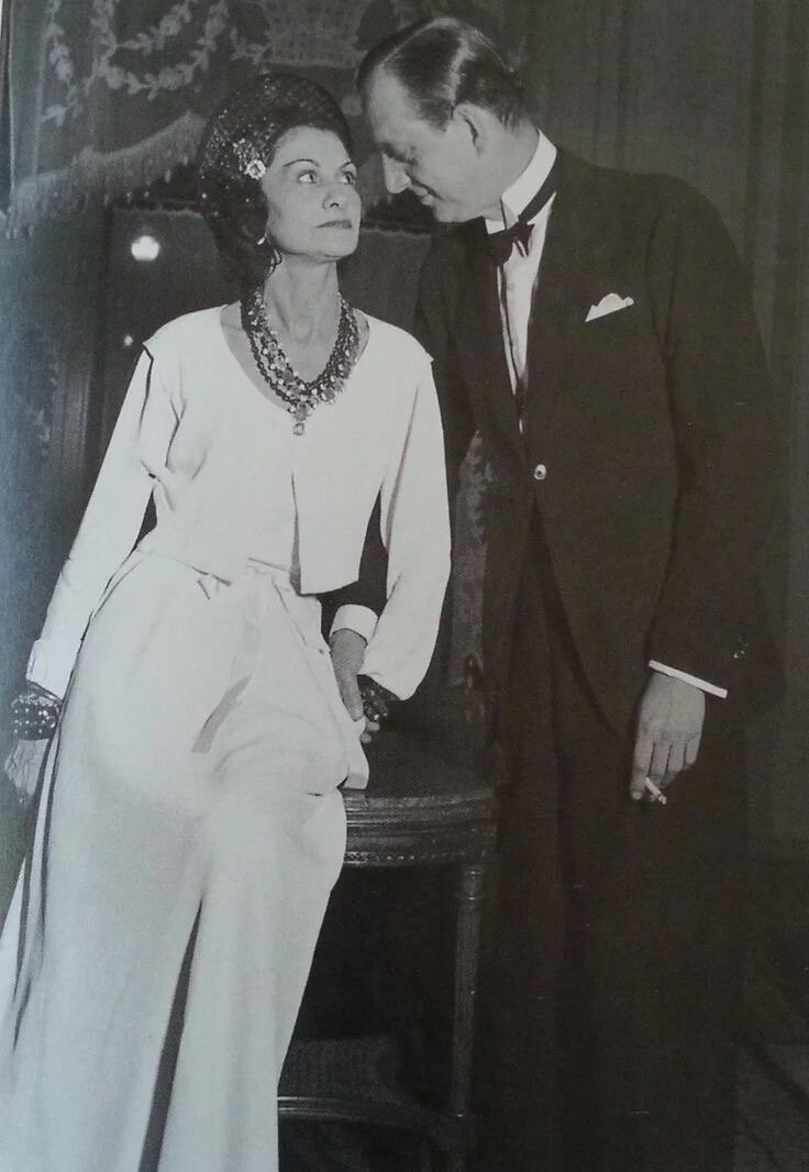 Коко Шанель с князем/ Фото Pinterest.com.