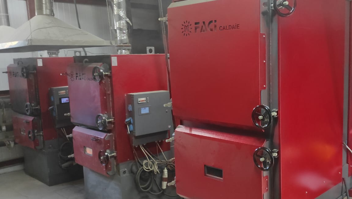 Пеллетные котлы работают в каскаде