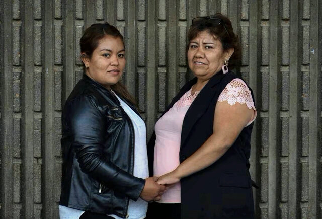 Мать и дочь после воссоединения. Фото из соцсетей