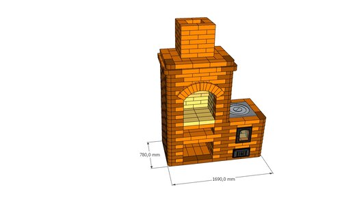 Кирпичный мангал своими руками