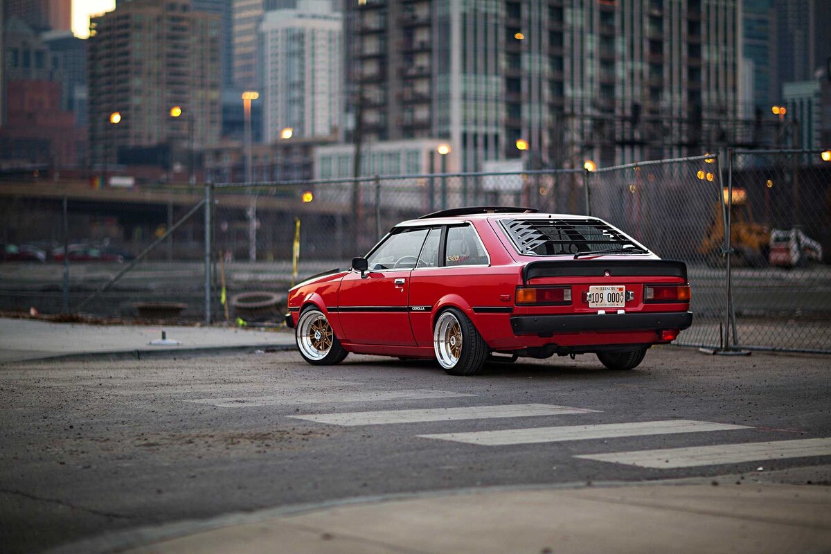 Toyota Corolla 90 stance