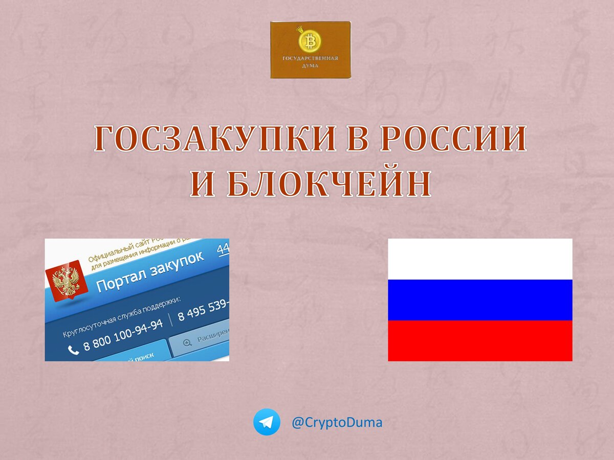 Зачем нужно следить за проектами госзакупок на блокчейне, особенно в  России. Полный обзор | КРИПТОДУМА | Дзен