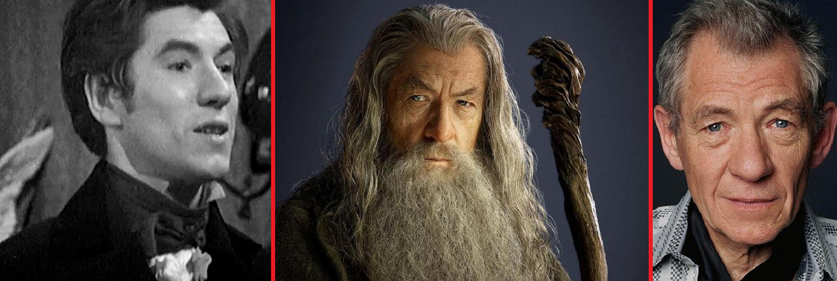 1 фото (Сэр Йен МакКеллен дебютировал на экране в 1966 в главной роли в сериале Дэвид Копперфильд. )