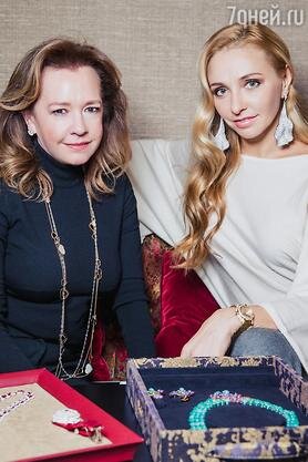 Каролина Шойфеле и Татьяна Навка пресс-служба