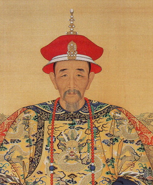 Маньчжурский император Канси, при котором полностью были завоеваны территории Китая