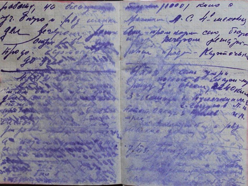 Фонд “Прожито” занимается расшифровкой рукописных дневников. Иногда это дико тяжелая работа